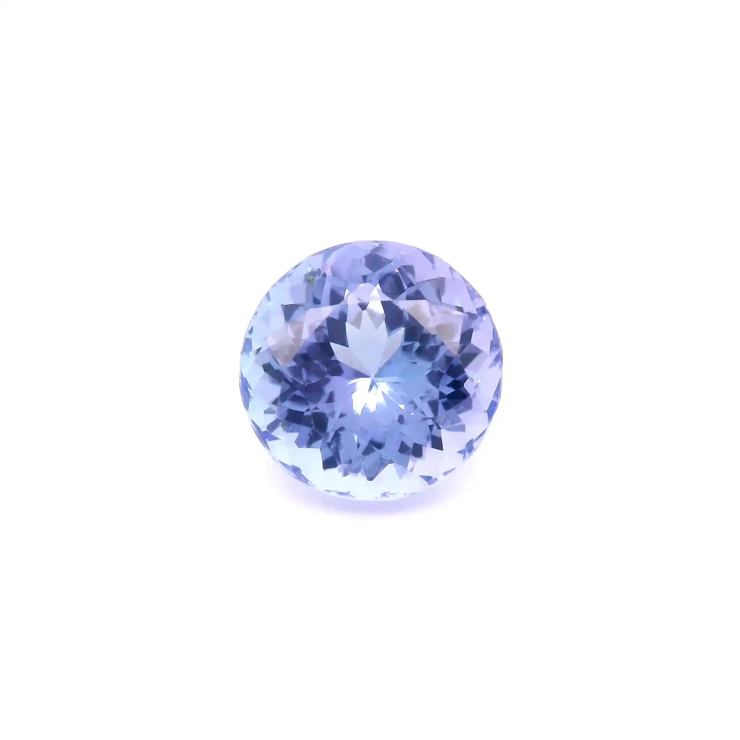 3.66ct Round Natural Tanzanite (Colour Blue, Clarity Eye Clean, Cut Faceted)