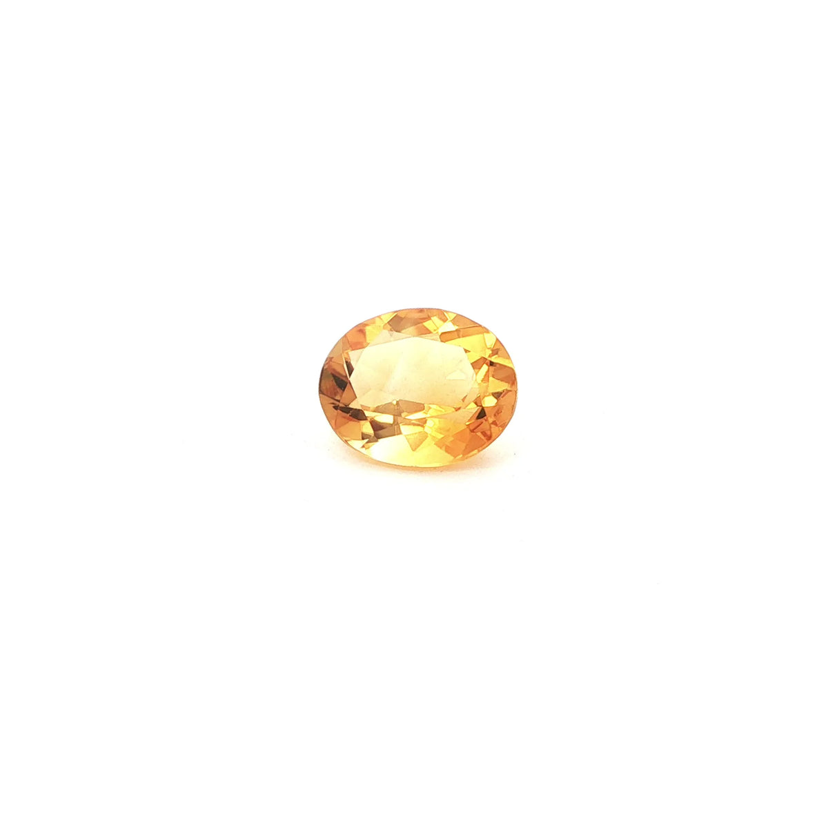 4.07ct Oval Natural Citrine (Colour Yellow, Clarity Eye Clean, Cut Faceted)