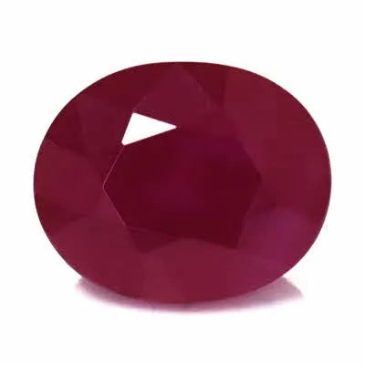 4.62ct Oval Natural Ruby (Colour Red, Clarity Slightly Included, Cut Faceted)