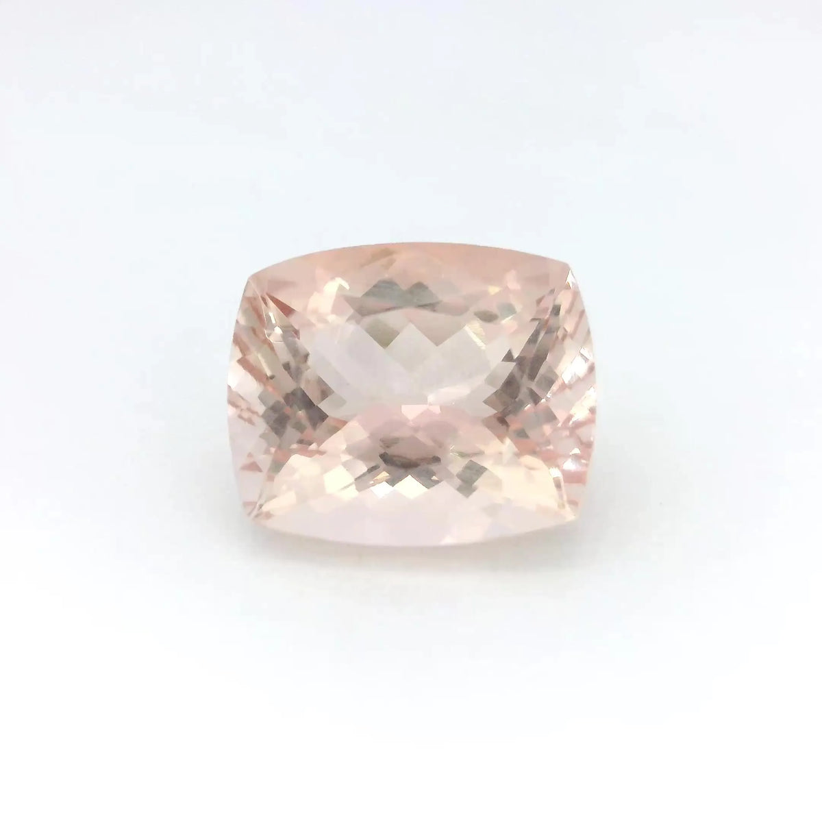 4.88ct Cushion Natural Morganite (Colour Pink, Clarity Eye Clean, Cut Faceted)