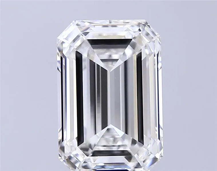 5.08ct Emerald Lab Grown Diamond (Colour F, Clarity VVS1, IGI Certified)