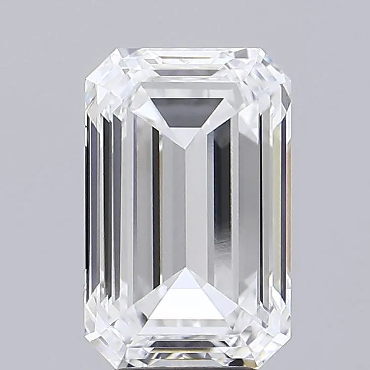 5.53ct Emerald Lab Grown Diamond (Colour E, Clarity VVS1, IGI Certified)
