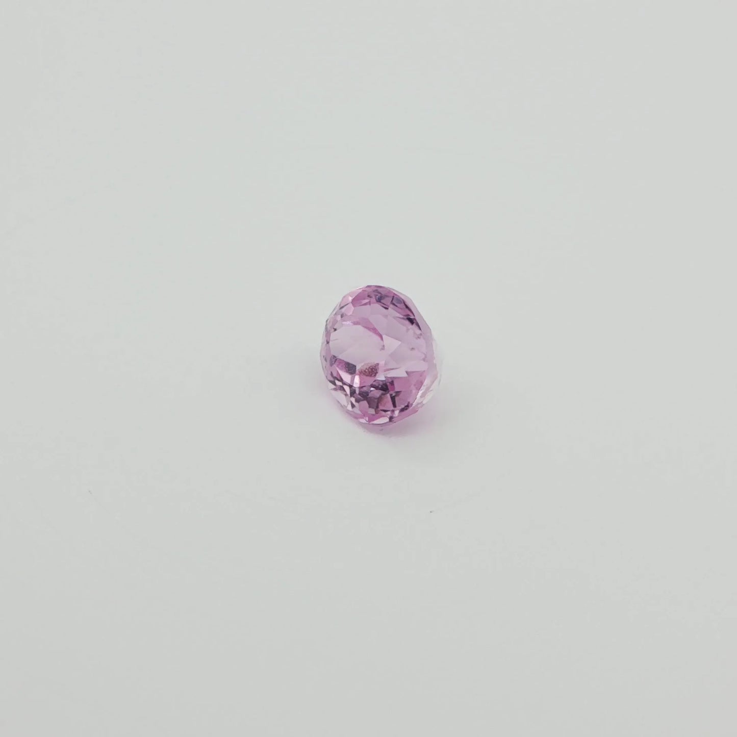 6.18ct Oval Natural Kunzite (Colour Pink, Clarity Eye Clean, Cut Faceted)