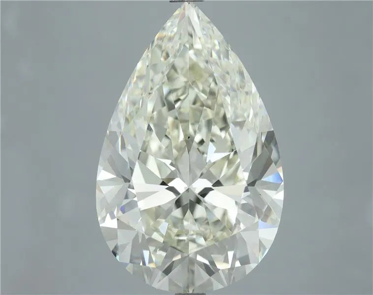 9.62ct Pear Natural Diamond (Colour K, Clarity VS2, Cut VG, IGI Certified)
