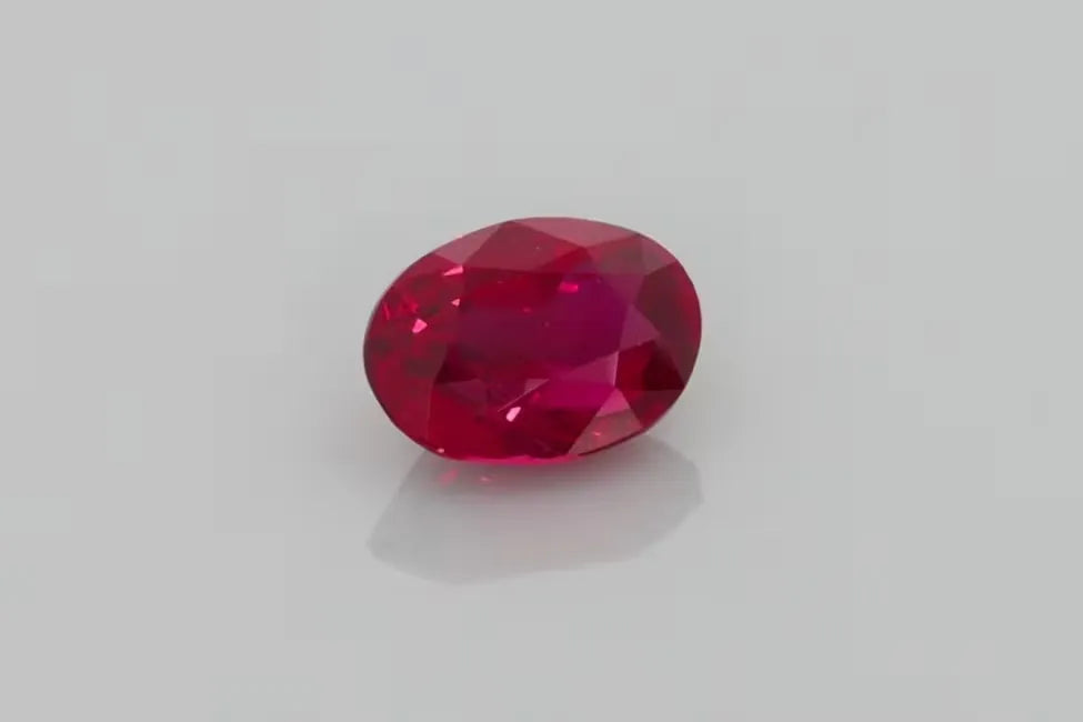 1.03ct Oval Natural Ruby (Colour Red, Clarity Slightly Included, Cut Faceted)