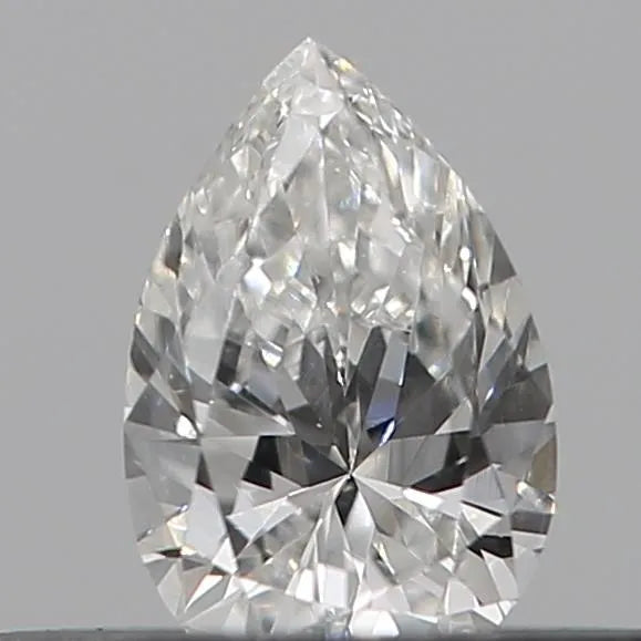 0.06ct Pear Natural Diamond (Colour D, Clarity IF, Cut VG, IGI Certified)