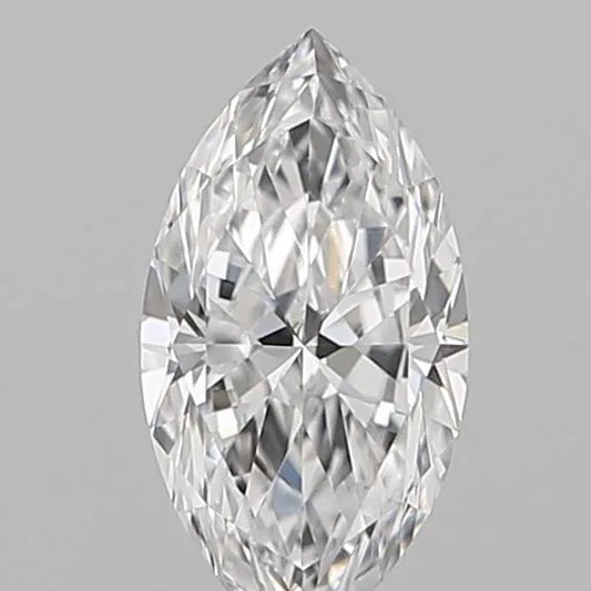 0.07ct Marquise Natural Diamond (Colour D, Clarity VS2, Cut VG, IGI Certified)