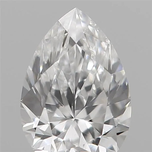 0.07ct Pear Natural Diamond (Colour D, Clarity VS2, Cut VG, IGI Certified)
