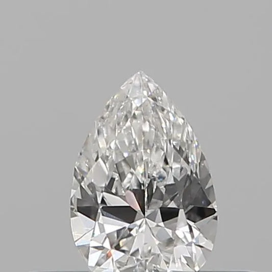 0.07ct Pear Natural Diamond (Colour F, Clarity VS2, Cut VG, IGI Certified)