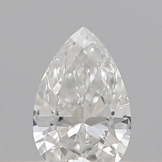 0.08ct Pear Natural Diamond (Colour E, Clarity SI1, Cut VG, IGI Certified)