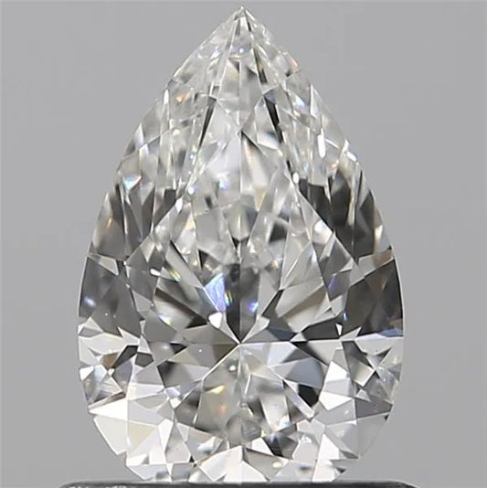 0.08ct Pear Natural Diamond (Colour F, Clarity VS2, Cut VG, IGI Certified)