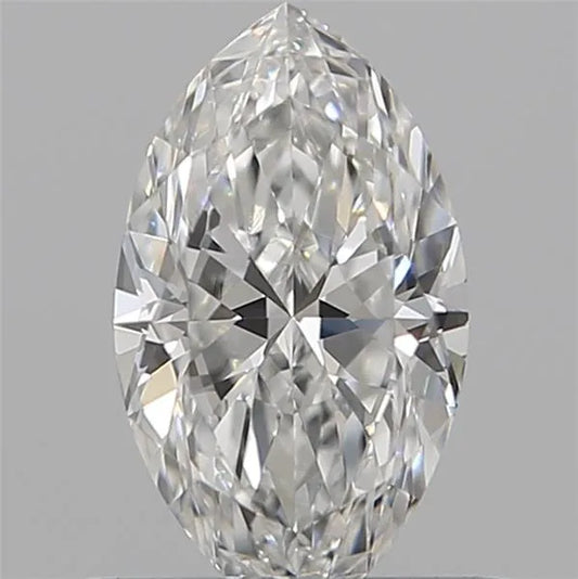0.10ct Marquise Natural Diamond (Colour D, Clarity VS2, Cut VG, IGI Certified)
