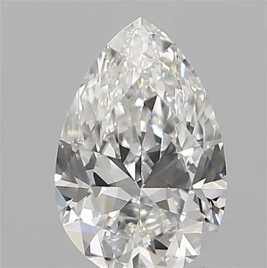 0.10ct Pear Natural Diamond (Colour D, Clarity VVS2, Cut VG, IGI Certified)