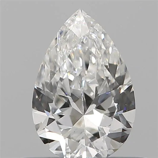 0.10ct Pear Natural Diamond (Colour E, Clarity VS2, Cut VG, IGI Certified)