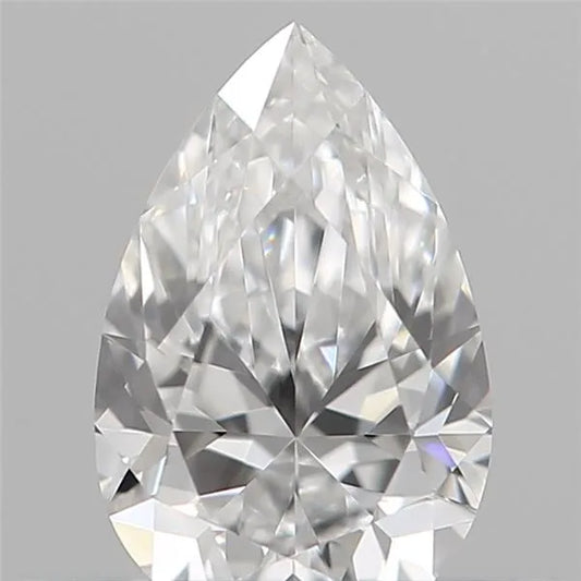 0.10ct Pear Natural Diamond (Colour F, Clarity VS1, Cut VG, IGI Certified)