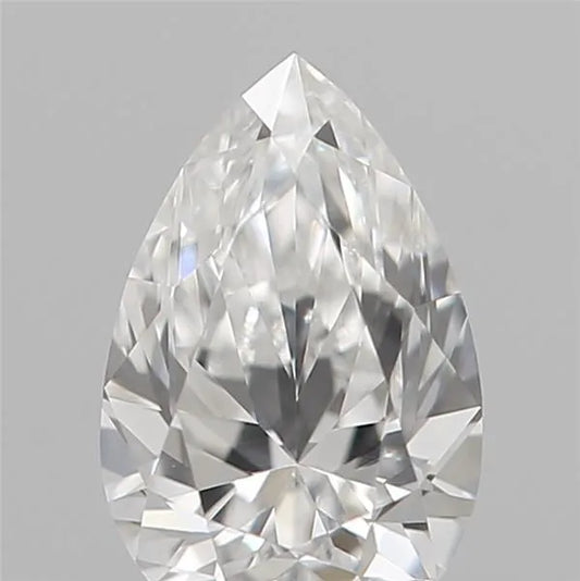0.11ct Pear Natural Diamond (Colour D, Clarity IF, Cut VG, IGI Certified)