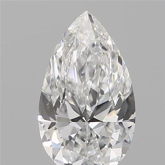 0.11ct Pear Natural Diamond (Colour D, Clarity VVS2, Cut VG, IGI Certified)