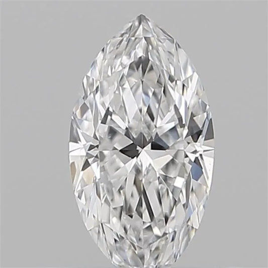 0.14ct Marquise Natural Diamond (Colour F, Clarity IF, Cut VG, IGI Certified)