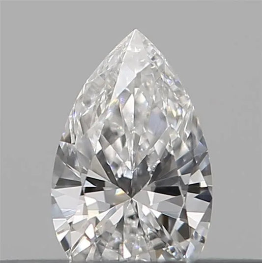 0.14ct Pear Natural Diamond (Colour E, Clarity IF, Cut VG, IGI Certified)