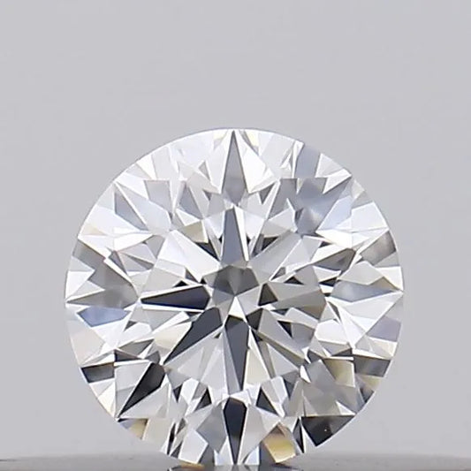 0.15ct Round Natural Diamond (Colour E, Clarity VVS1, Cut EX, GIA Certified)