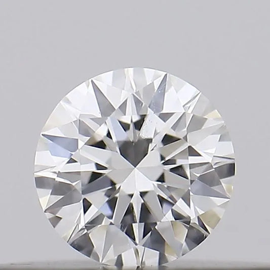 0.15ct Round Natural Diamond (Colour F, Clarity SI1, Cut EX, GIA Certified)