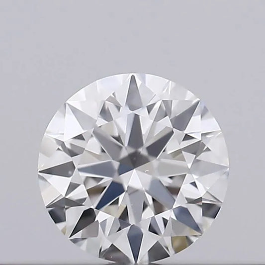 0.15ct Round Natural Diamond (Colour F, Clarity VS2, Cut EX, GIA Certified)