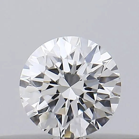 0.15ct Round Natural Diamond (Colour F, Clarity VVS1, Cut EX, GIA Certified)