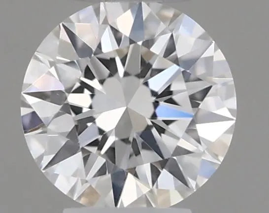 0.16ct Round Natural Diamond (Colour F, Clarity IF, Cut EX, GIA Certified)