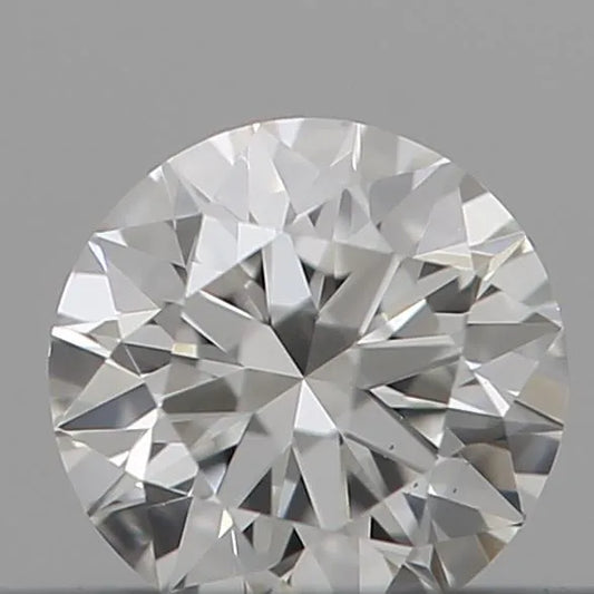 0.16ct Round Natural Diamond (Colour G, Clarity VS2, Cut EX, GIA Certified)