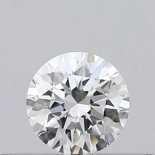 0.17ct Round Natural Diamond (Colour H, Clarity VS1, Cut EX, GIA Certified)