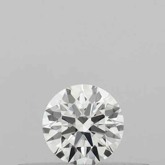 0.17ct Round Natural Diamond (Colour H, Clarity VS2, Cut EX, IGI Certified)