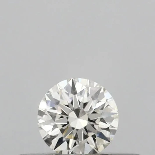 0.17ct Round Natural Diamond (Colour J, Clarity SI1, Cut EX, IGI Certified)