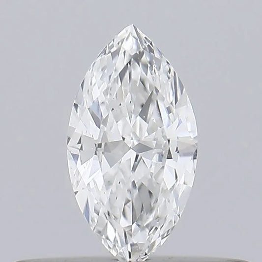 0.18ct Marquise Natural Diamond (Colour D, Clarity SI1, GIA Certified)