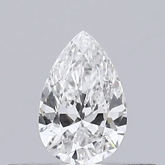 0.18ct Pear Natural Diamond (Colour F, Clarity SI1, GIA Certified)