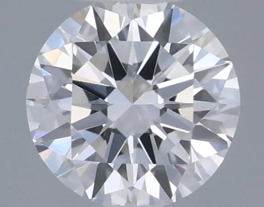 0.18ct Round Lab Grown Diamond (Colour D, Clarity VVS1, Cut EX, IGI Certified)