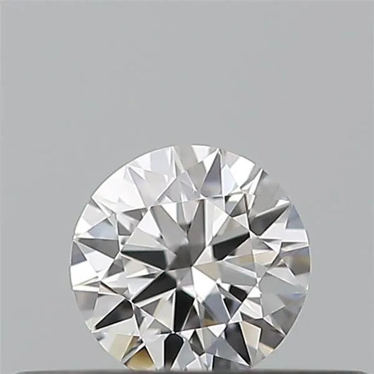 0.18ct Round Natural Diamond (Colour D, Clarity VVS2, Cut EX, IGI Certified)