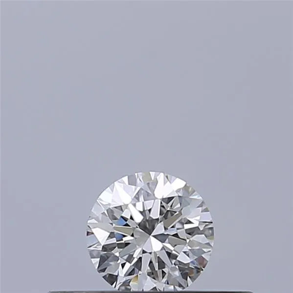 0.18ct Round Natural Diamond (Colour D, Clarity VVS2, Cut EX, IGI Certified)