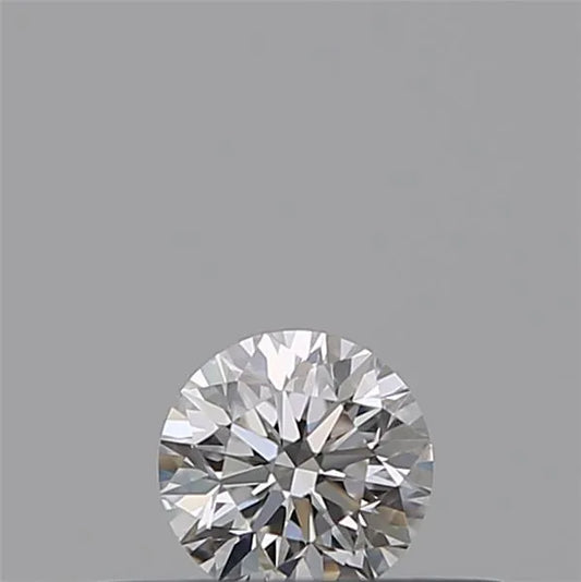0.18ct Round Natural Diamond (Colour E, Clarity IF, Cut VG, IGI Certified)