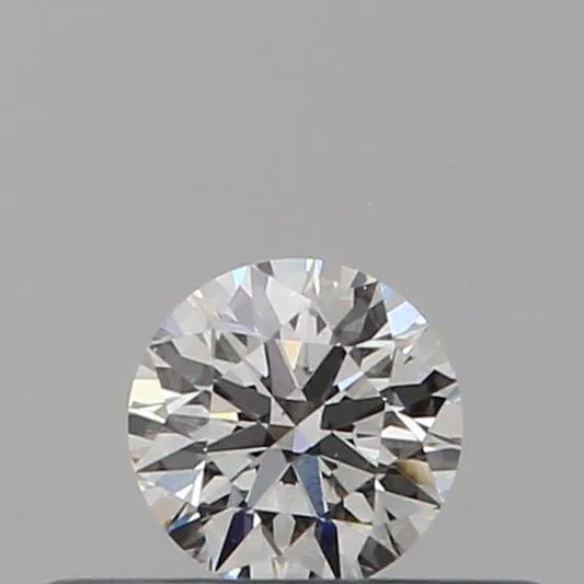 0.18ct Round Natural Diamond (Colour E, Clarity VS2, Cut EX, GIA Certified)
