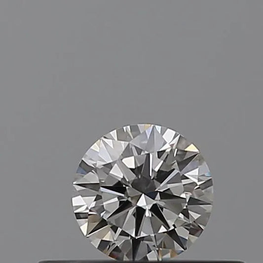 0.18ct Round Natural Diamond (Colour E, Clarity VVS1, Cut EX, IGI Certified)