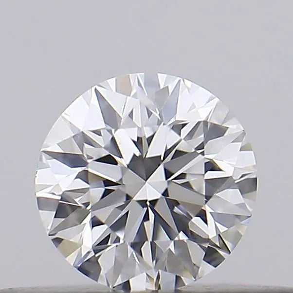 0.18ct Round Natural Diamond (Colour E, Clarity VVS2, Cut EX, GIA Certified)