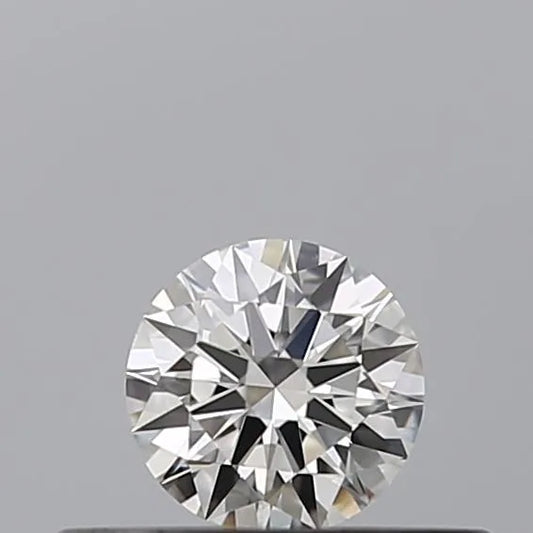 0.18ct Round Natural Diamond (Colour F, Clarity VS1, Cut EX, GIA Certified)