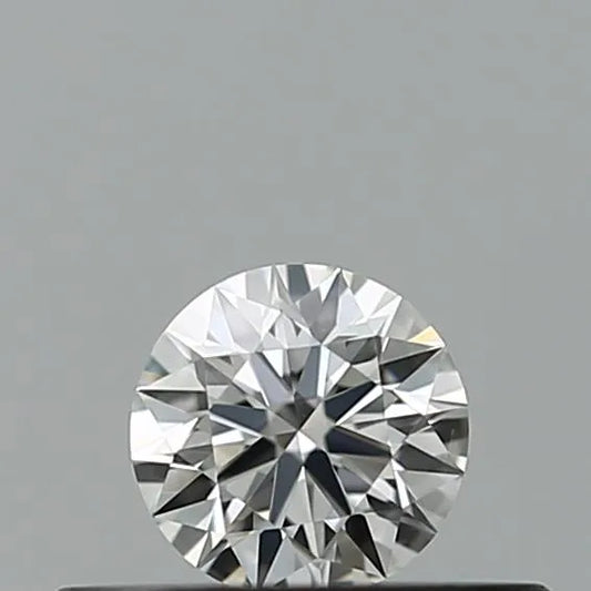 0.18ct Round Natural Diamond (Colour G, Clarity VS2, Cut EX, GIA Certified)