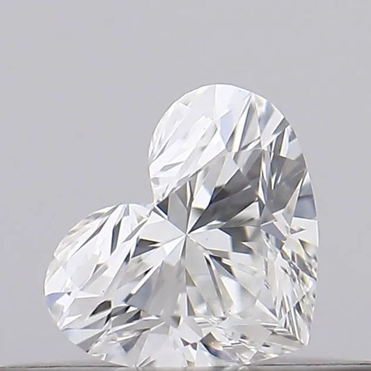0.19ct Heart Natural Diamond (Colour G, Clarity VS1, GIA Certified)