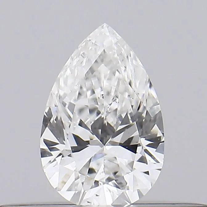 0.19ct Pear Natural Diamond (Colour F, Clarity SI1, GIA Certified)