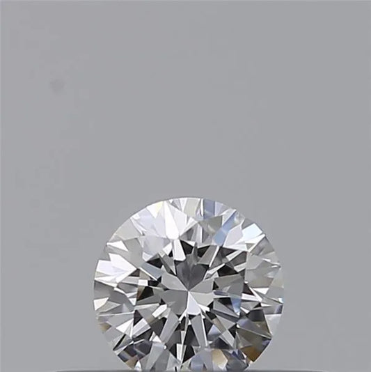 0.19ct Round Natural Diamond (Colour D, Clarity IF, Cut EX, GIA Certified)