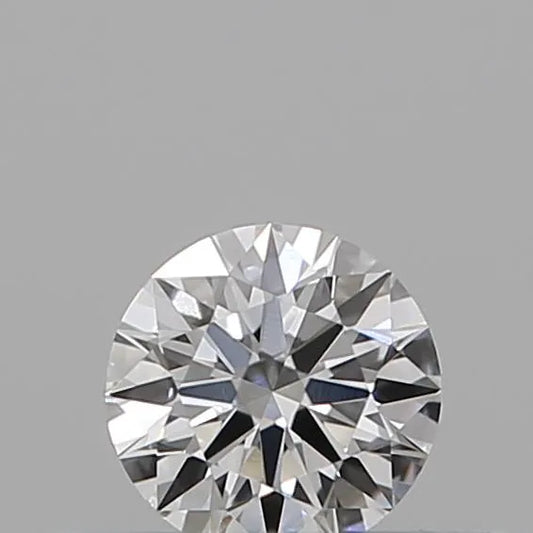 0.19ct Round Natural Diamond (Colour D, Clarity VVS2, Cut EX, IGI Certified)