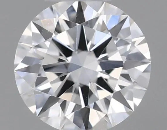 0.19ct Round Natural Diamond (Colour E, Clarity IF, Cut EX, GIA Certified)