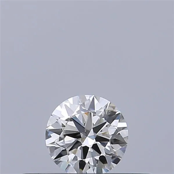 0.19ct Round Natural Diamond (Colour E, Clarity IF, Cut EX, IGI Certified)