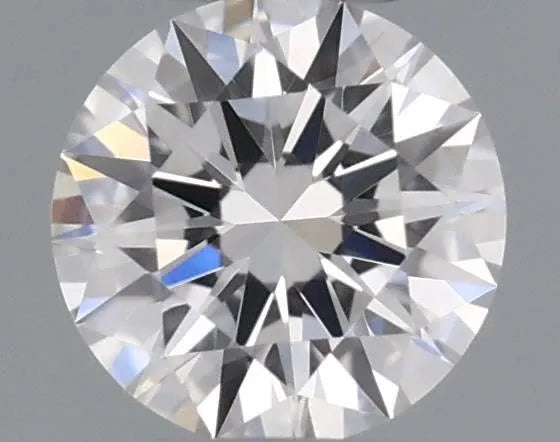 0.19ct Round Natural Diamond (Colour F, Clarity IF, Cut EX, GIA Certified)